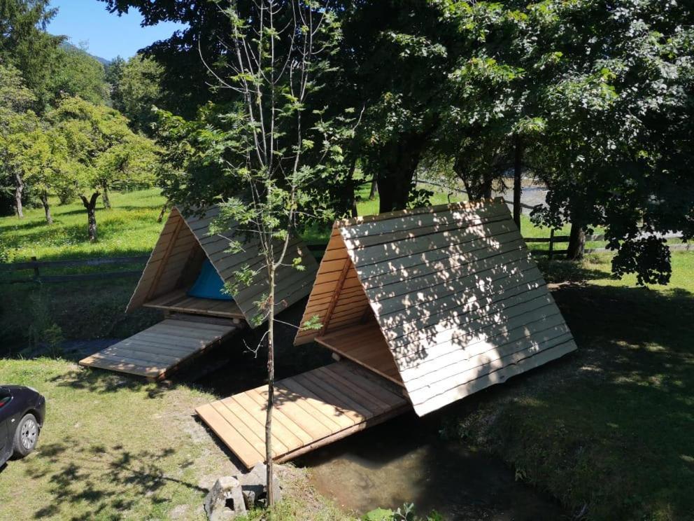 Kamp Na Otoku - Ljubno Ob Savinji Hotel Exterior photo