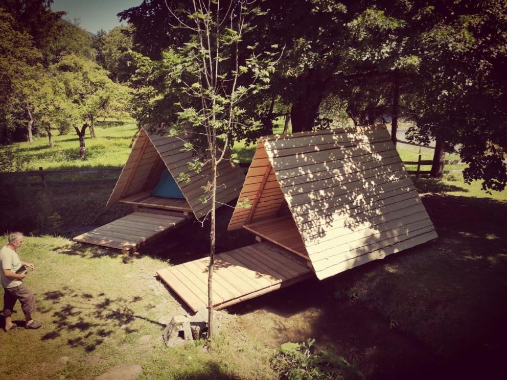 Kamp Na Otoku - Ljubno Ob Savinji Hotel Exterior photo