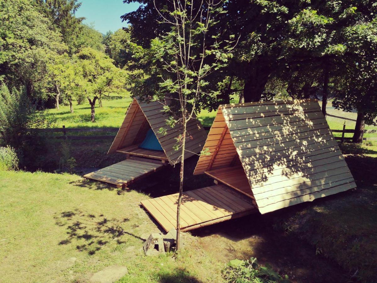 Kamp Na Otoku - Ljubno Ob Savinji Hotel Exterior photo