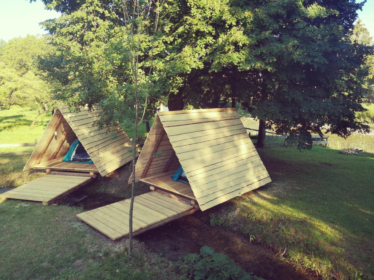Kamp Na Otoku - Ljubno Ob Savinji Hotel Exterior photo