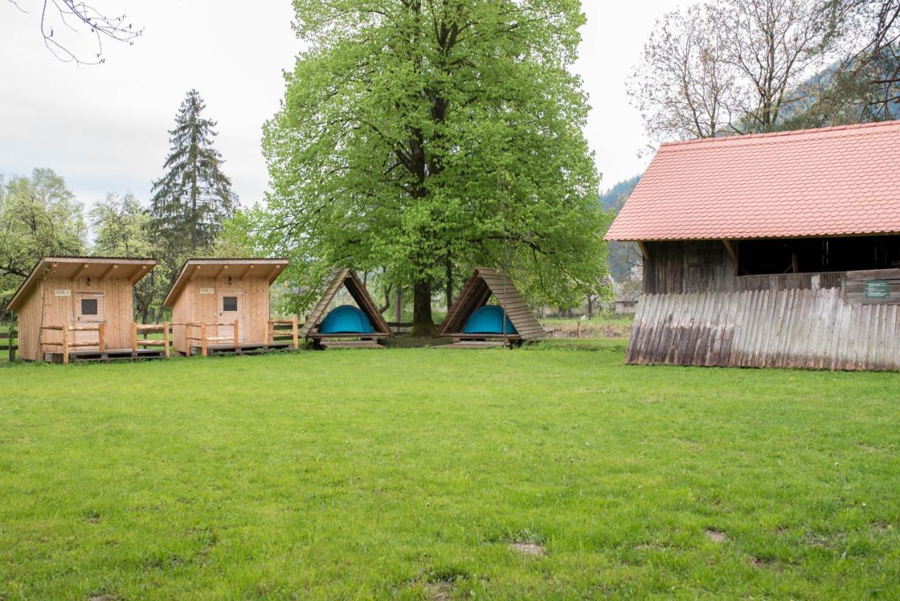 Kamp Na Otoku - Ljubno Ob Savinji Hotel Exterior photo