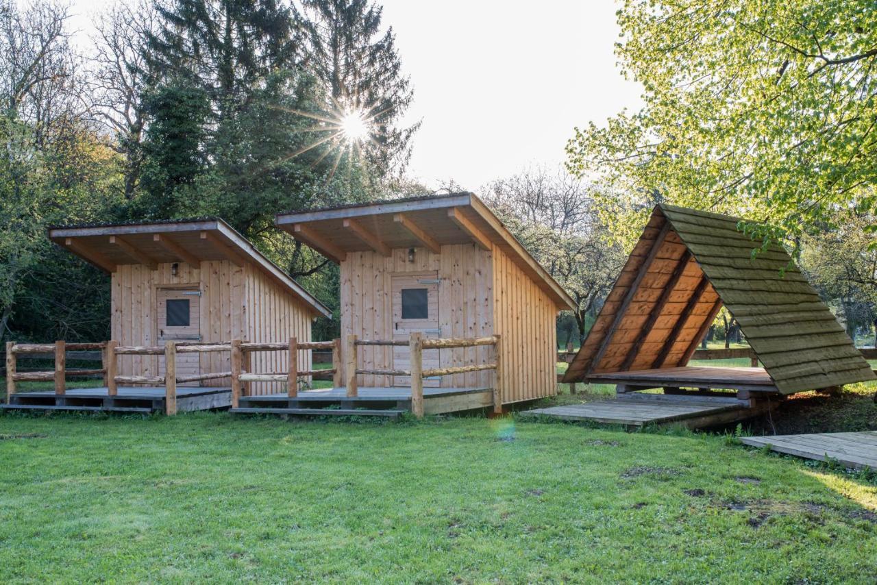 Kamp Na Otoku - Ljubno Ob Savinji Hotel Exterior photo