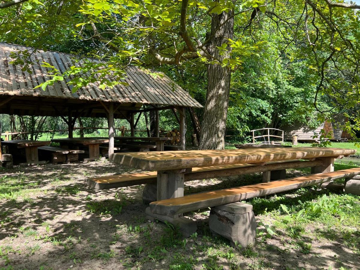 Kamp Na Otoku - Ljubno Ob Savinji Hotel Exterior photo