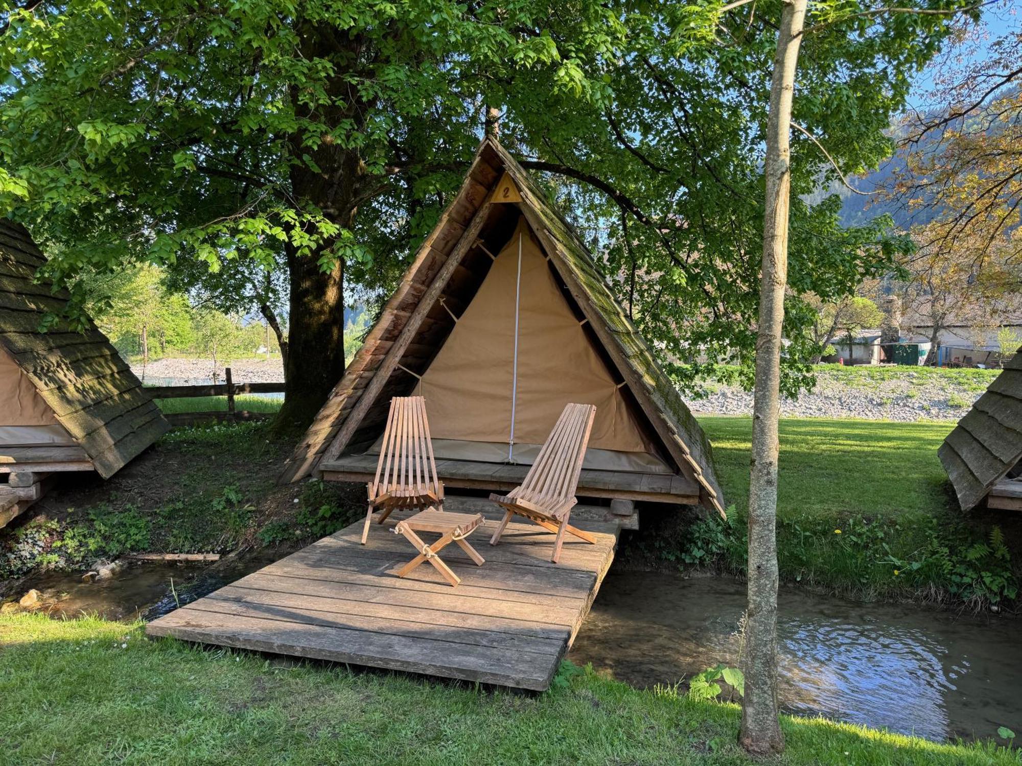 Kamp Na Otoku - Ljubno Ob Savinji Hotel Exterior photo
